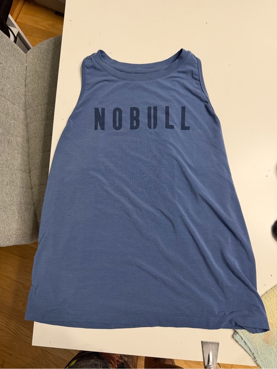 NOBULL Tops - NOBULL Women's Blue Logo High Neck Tank Top